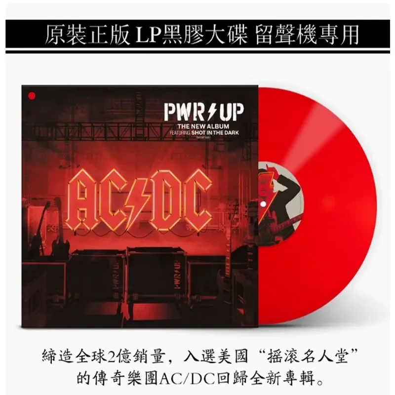 

Brand new genuine AC/DC POWER UP red glue LP vinyl record 12 inch for turntable