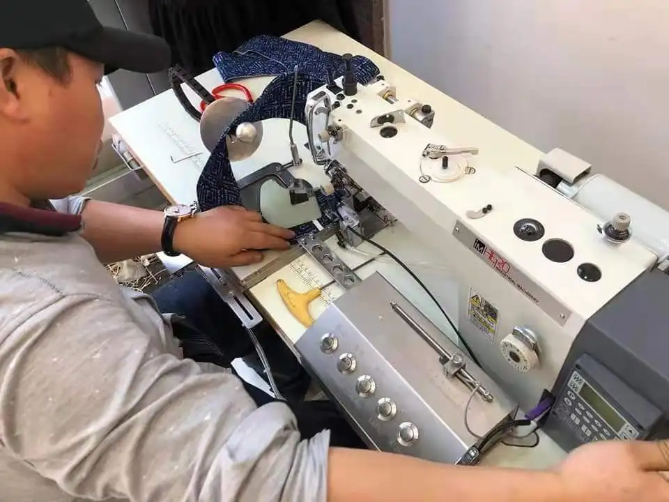 Hat Making Machine Automatic Hat Brim Stitching Machine