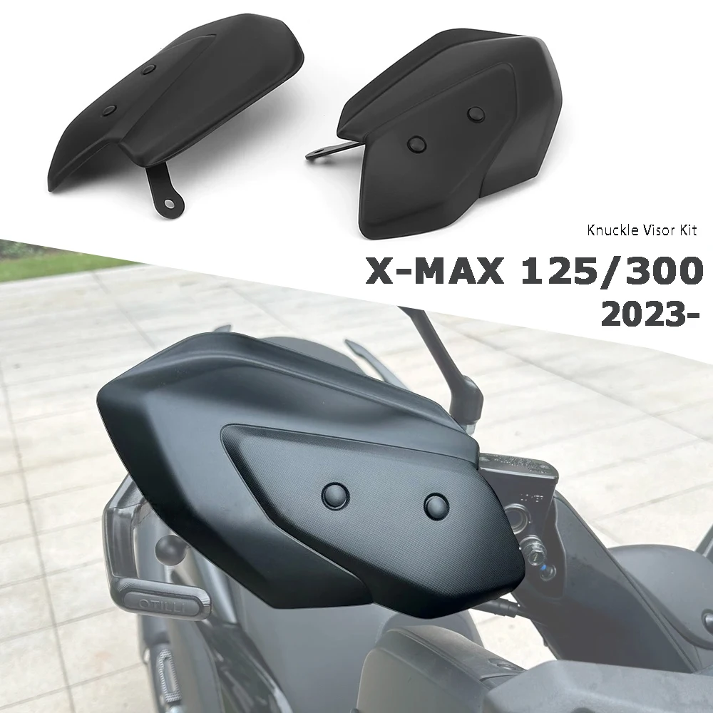 Motorrad ABS Hand Guard Shield Schwarz Handschutz Schutz Für Yamaha X-MAX 125 X-MAX 300 XMAX 125 XMAX 300 XMAX 125 300 2023 2024