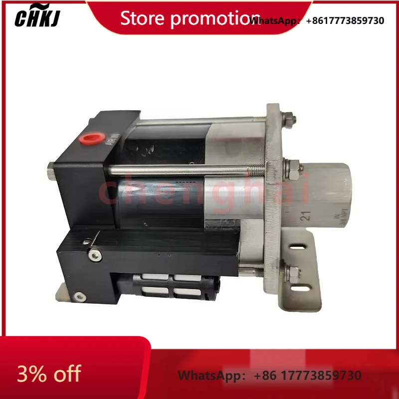 

CHKJ-2025NEWAir Driven Liquid Pump Mini 3 Inch Pneumatic Oil Pressure Transfer Pump Stainless Steel High Pressure for Oil Gas Eq
