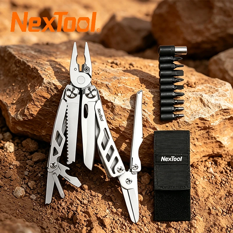 NexTool Flagship Max 14 in 1 EDC Multi Tool Pliers Large Scissors Outdoor Camping Survival Tool Folding Multi-tool