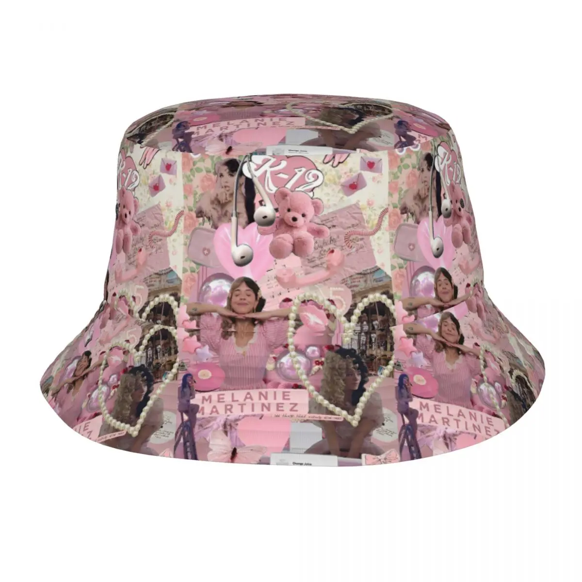 Melanie Martinez K-12 Bucket Hat for Woman Summer Travel Music Singer Sun Hat Harajuku for Outdoor Sports Fishing Cap Bob