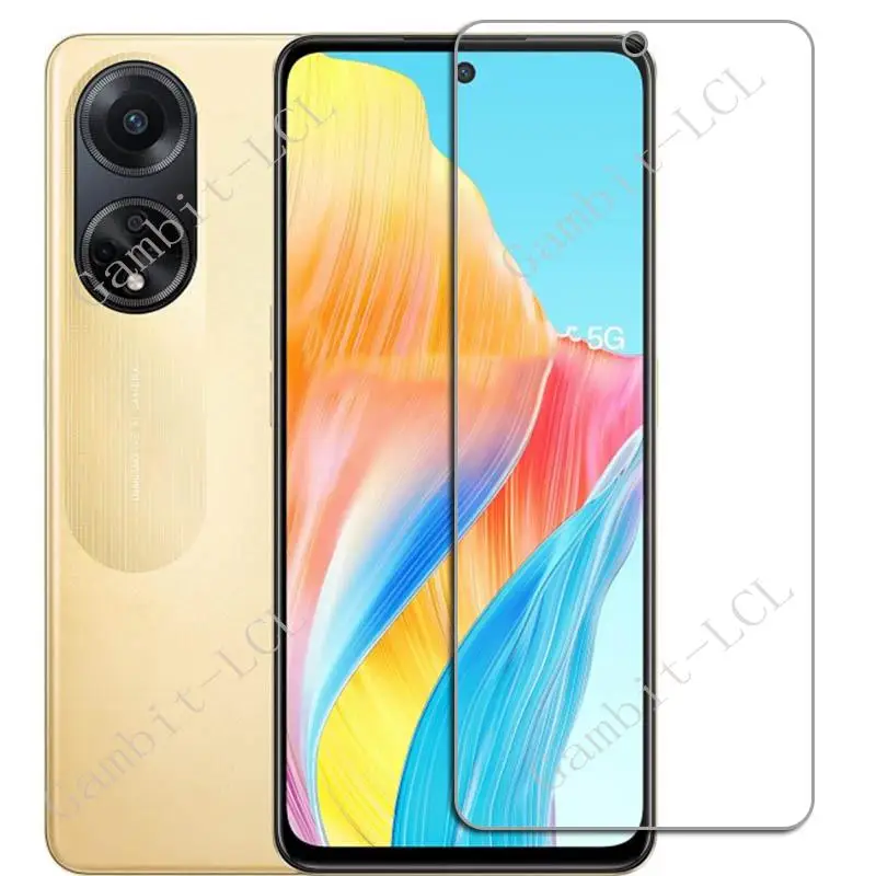 2PCS For OPPO Reno8 T 4G Reno9 A A17 A17k A36 A57 4G A57s A58 5G A58x A76 A77 A77s A96 A97 Screen Protective Tempered Glass Film