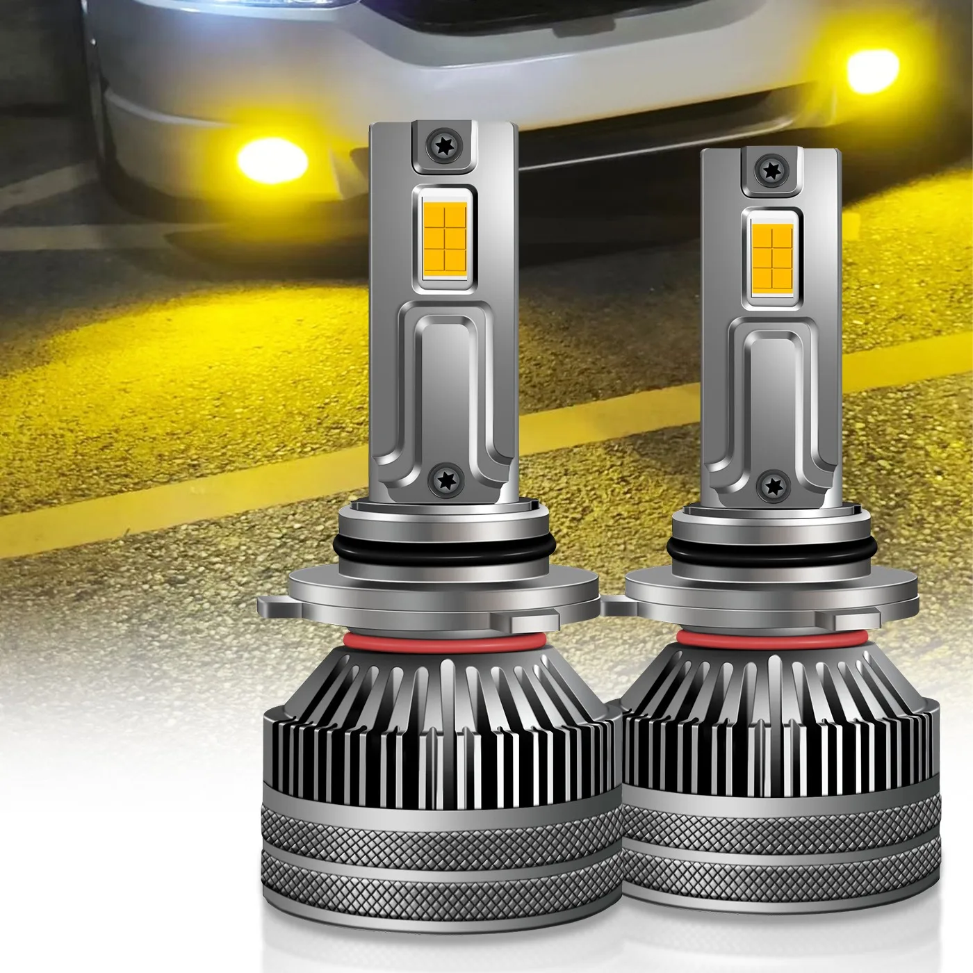

12V 30W 3000K LED Headlight Bulbs H1 H7 H11 HB3 HB4 9005 9006 Car Light Retrofit Bright White