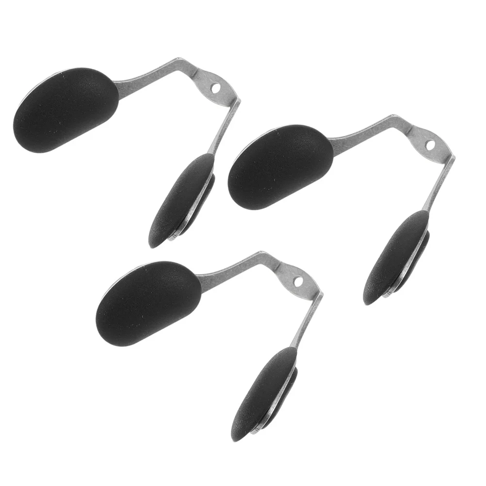 3 قطع من وسادات أنف النظارات الشمسية، برغي بديل بتصميم مستقر ومريح، توافق عالمي، برغي سهل التركيب في مخدات أنف للنظارة #4