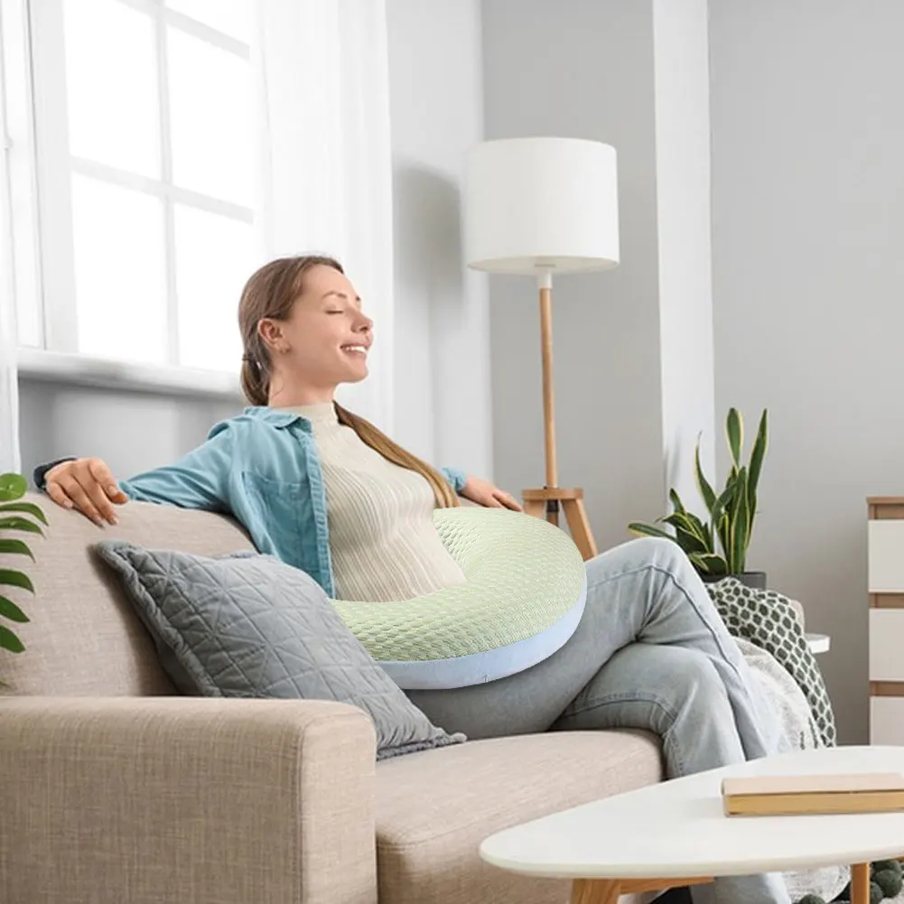 

1pc 3colour Adult Crocheting Pillow Ergonomic Arm Support Pillow Teens Arm Rest Pillow for Kids Adults Reading Working Playing