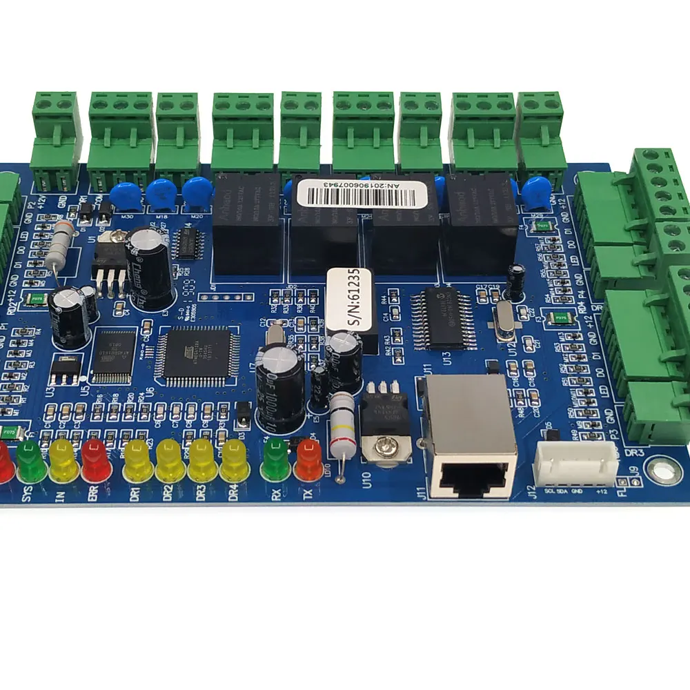 Tcp/Ip 4 Door Access Control with Interlock Function Wiegand Out Put