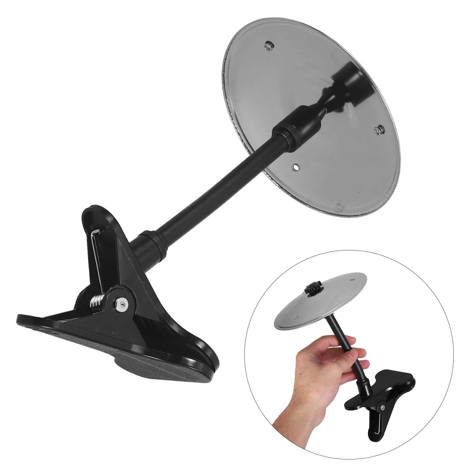 

Mini Crash Cymbal Desktop Alloy Car Dashboard Musical Instrument Quiet Practice Percussion Instrument for Music Lovers Present