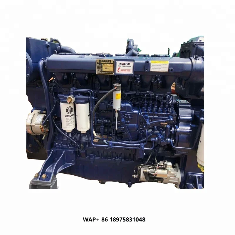 CE Sinotruk Weichai WP12 Marine Boat Ship  Engine Inboard Boat Motor Engine Spare  Parts