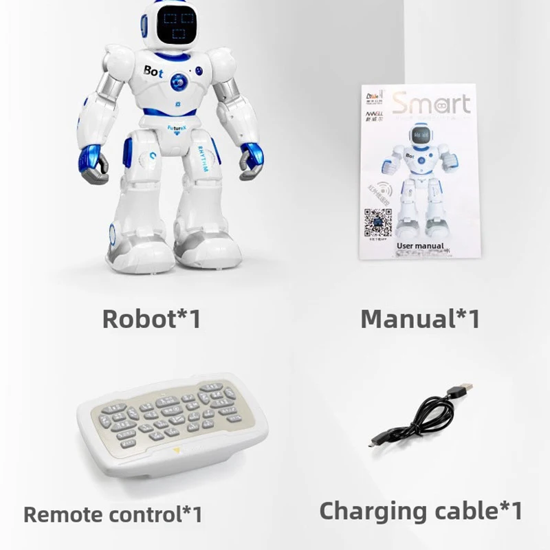Picture 7: AI Intelligent remote control robot voice dialogue programming high-tech electric dance children's toy early childhood education