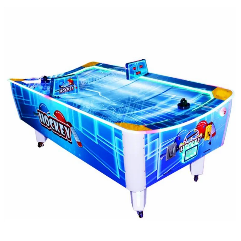 

2 Players Curve Air Hockey Table Game Room Indoor Sports Token Coin Operated Amusement Center Arcade Tickets Redemption Machine