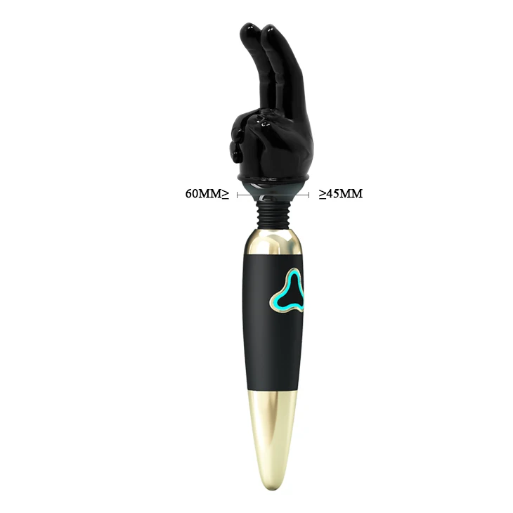 BAILE 6 type AV Vibrator Headgear G-spot Stimulator Female Masturbator Sex Products Magic Wand Vibrator Head Attachments Sex Toy