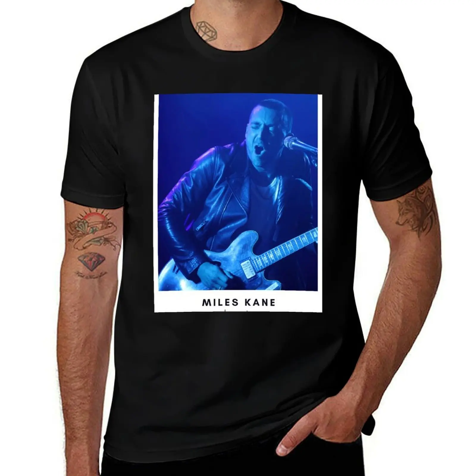 

Miles Kane, Baggio T-Shirt vintage clothes Funny t-shirt oversized t shirt mens workout shirts