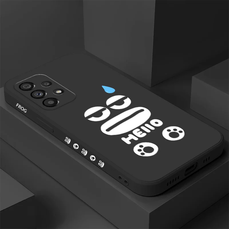 

Silent Frog Case For Samsung Galaxy A73 A53 A33 A23 A13 A03 A72 A52 A52S A32 A22 A12 A02 A02S A71 A51 A31 A21S 4G 5G Cover