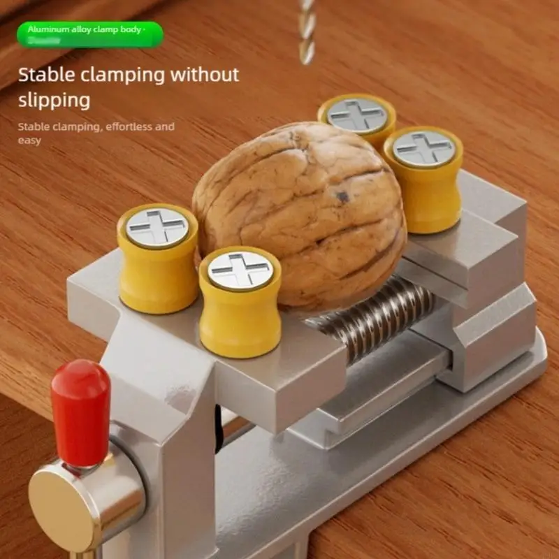 

P9FB Aluminum Jaw Workbench Clamp Drill Press Clip Power Tool Accessories for Clamping Table Water Pumping Repair