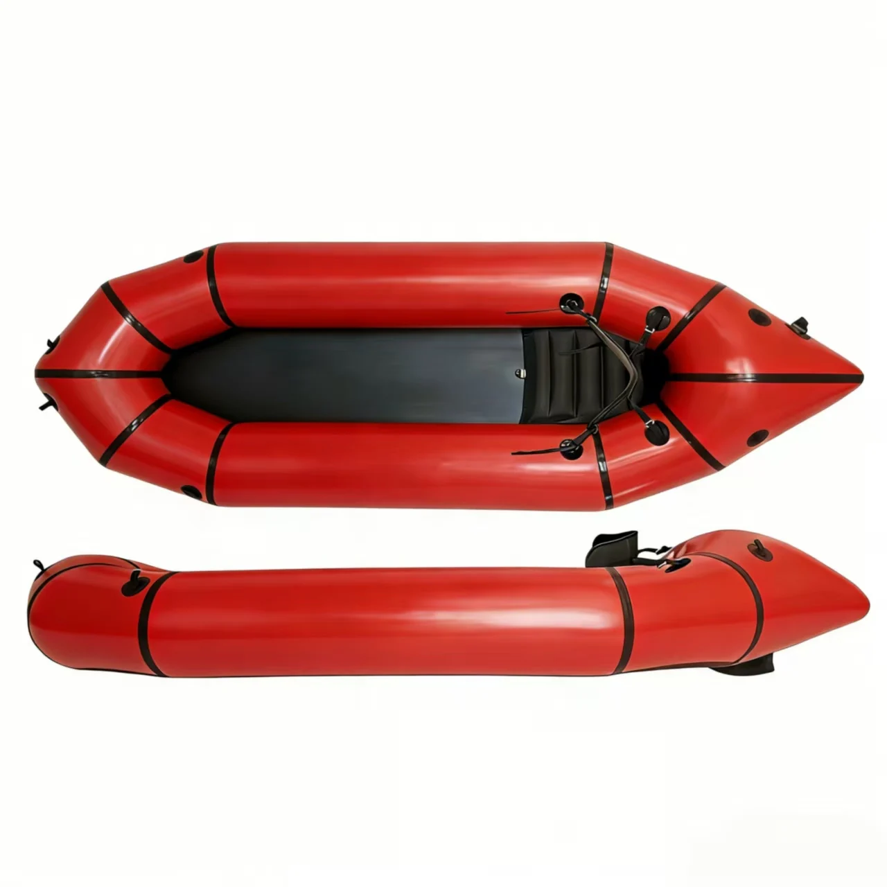 Cheap Ultralight 210D TPU Inflatable Calm Water Packraft for Adventure