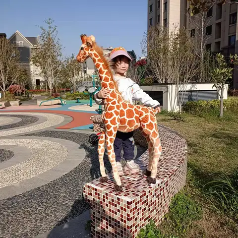 8 best sales stor plyschgiraff - №5