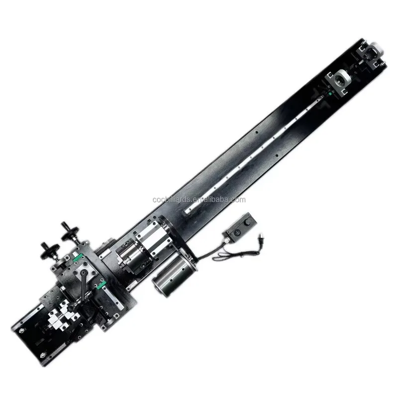Aluminum Alloy Single Rail Cue Lathe Professional Light Weight Snooker Billiards Cue Repair Lathe Machine