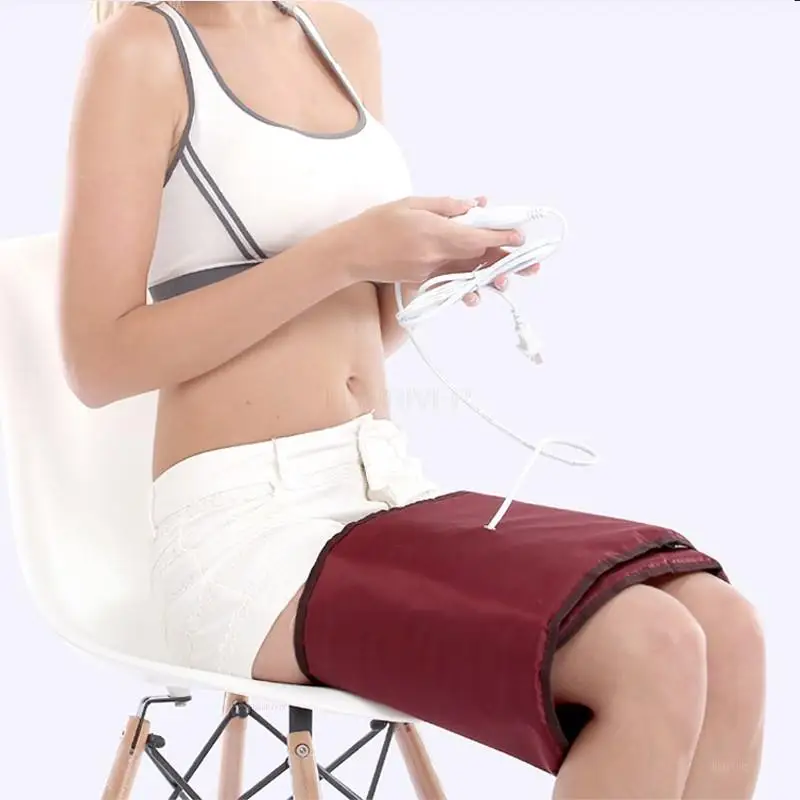 Far infrared massage belt slimming belt thermal electric heating Moxibustion waist support belt Thin thighs Thin arm 220V