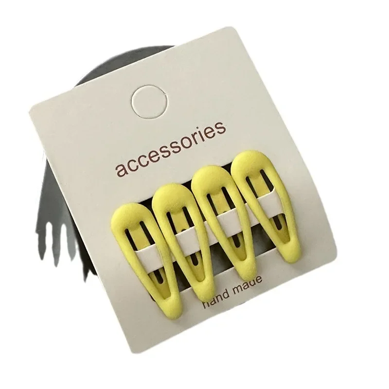 4 sztuk/zestaw słodkie słodkie kolorowe w kształcie kropli wody BB spinki do włosów dla dzieci nakrycia głowy dziewczyny piękne spinki do włosów DIY akcesoria do stylizacji włosów