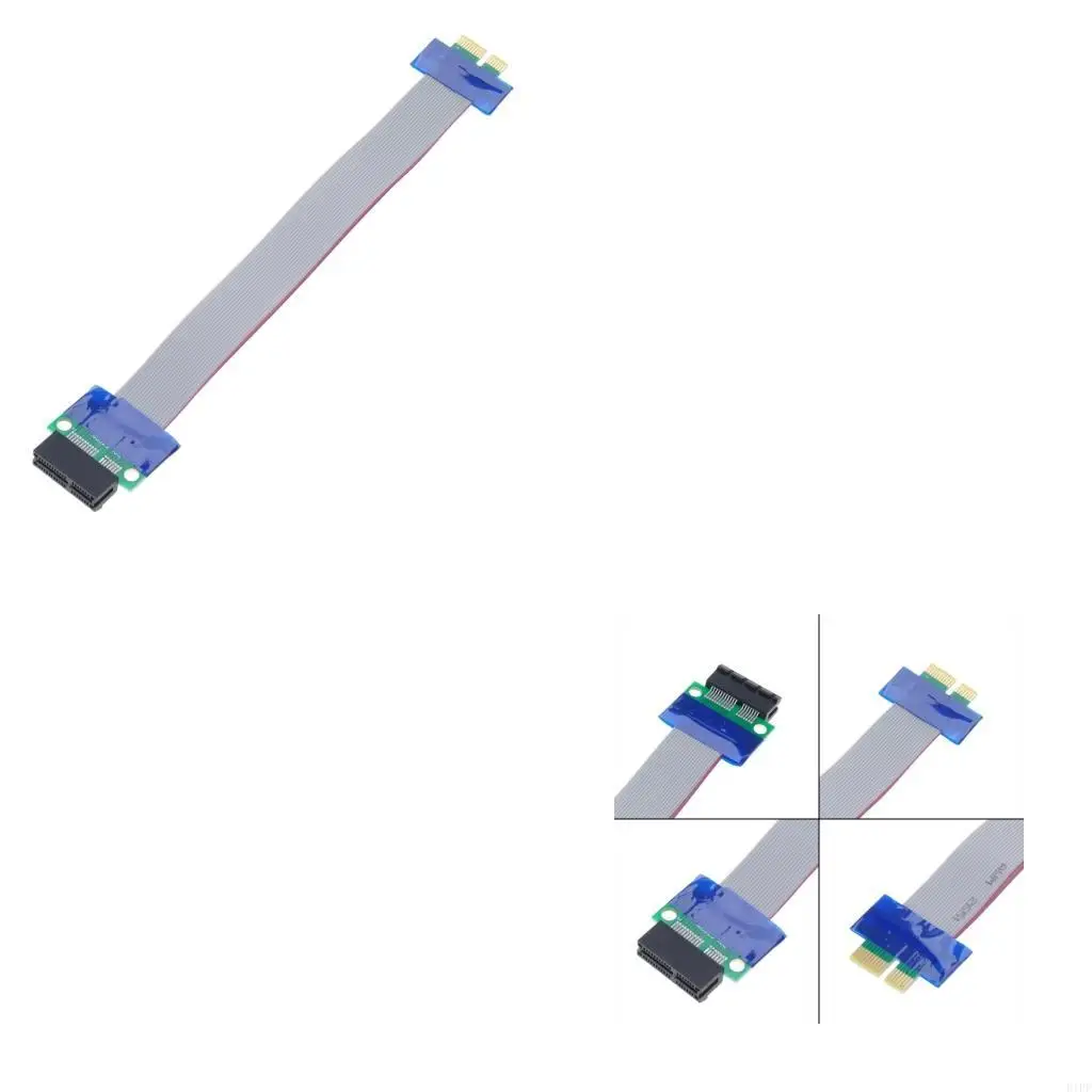 E1PF PCI for Express 1X To 1X Riser Card Extender Converter Cable PCI-E PCIE Exten