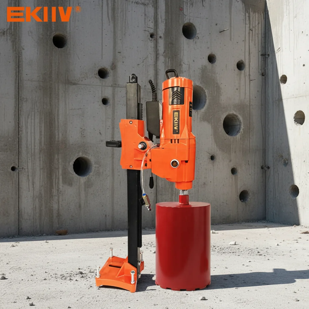 

Industrial Grade 15-255mm Diamond Core Drill Featuring 3-Speed Gearbox And High-End Water Tap For Efficient Drilling