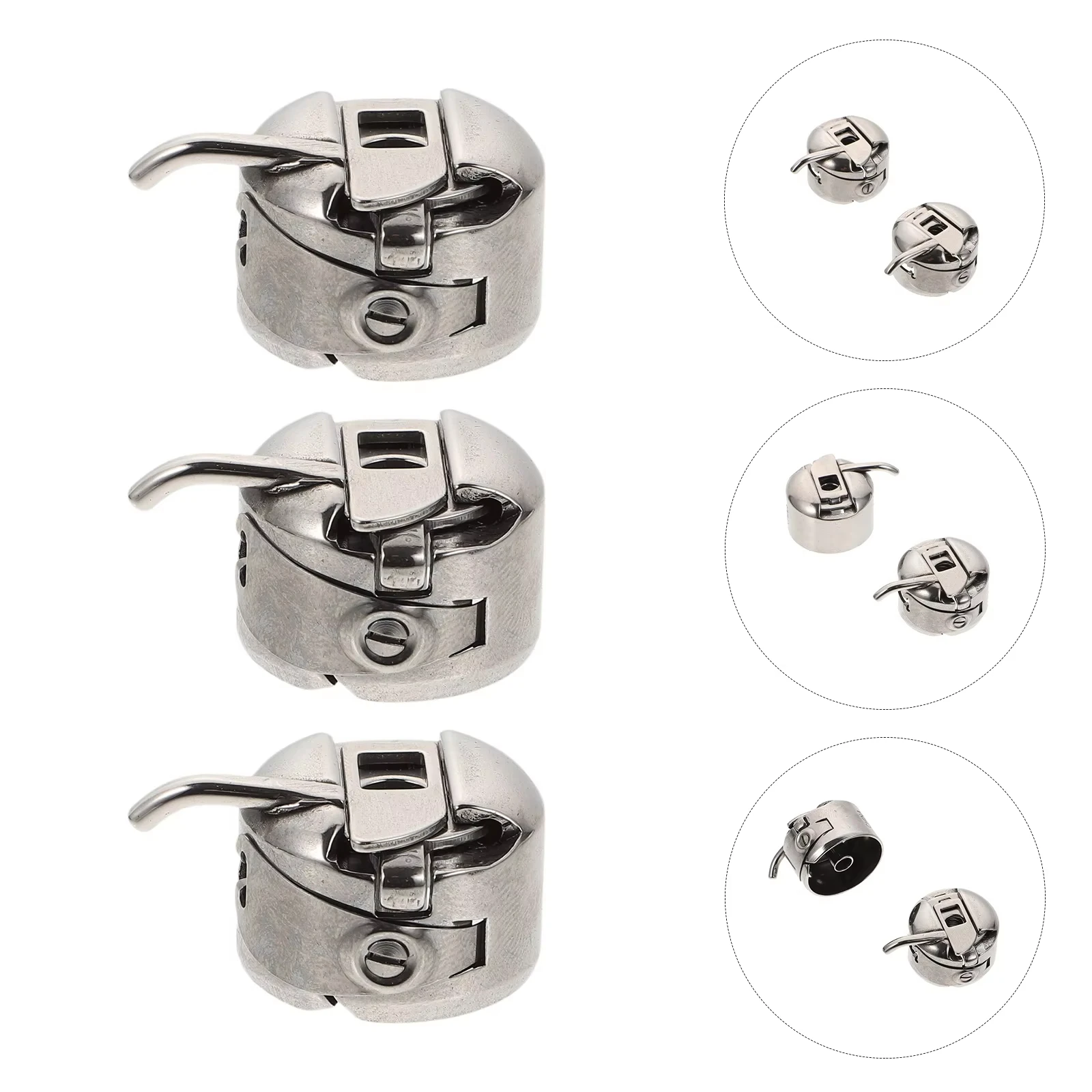1set Stainless Steel Bobbin Co - Bobbin Organizer Box ulasan dan harga