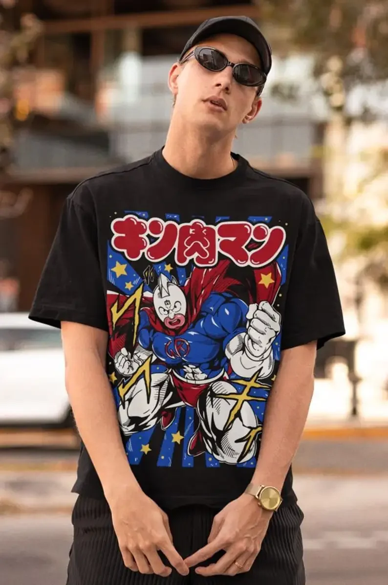 

Kinnikuman Muscleman Manga Japan Anime Unisex Tshirt T-Shirt Tee ALL SIZES