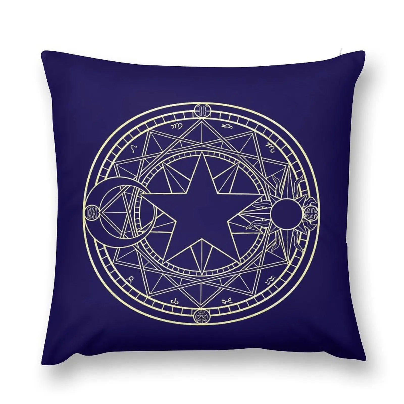 

Cardcaptor Sakura - Star crest Throw Pillow Couch Cushions christmas cushions covers Cusions Cover home decor items pillow