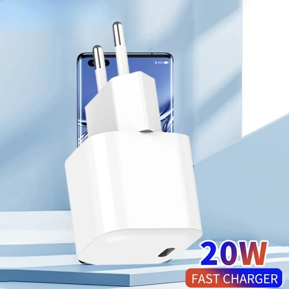 20W PD Charger Type C Fast Charging Wall Charger For iPhone 17 16 Samsung Xiaomi USB C Quick Charge Phone Charger Power Adapter