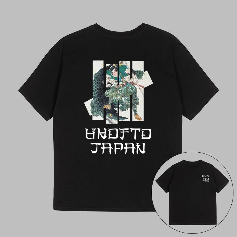 Rare UN Summer DEFEATED New Short-sleeved T-shirt Men and Women All Match Couples Fashion Brand Casual Half Sleeve
