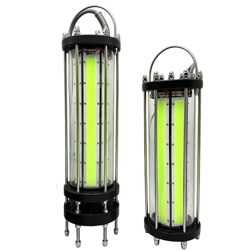Professional marine fishing floodlight LED fish lure light 2000W 4000W for commercial fishing vessels