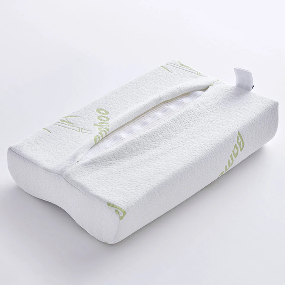 

Latex Pillow Cover 60x40cm High-Density Breathable Bedding for Neck Pain Relief Orthopedic Cervical Support