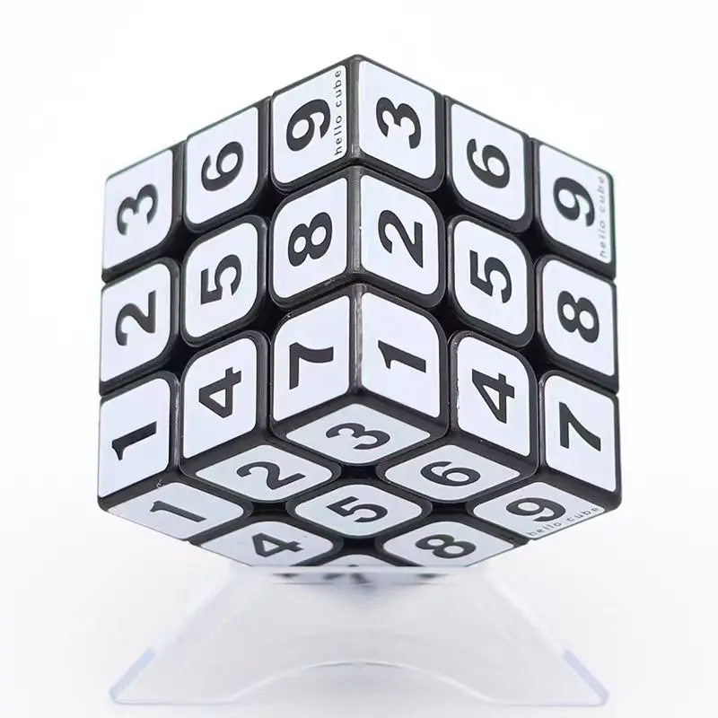 Neo magic sudoku cubo digital 3x3x3 cubos de velocidade profissional quebra-cabeças speedcube brinquedos educativos para crianças adultos crianças presentes