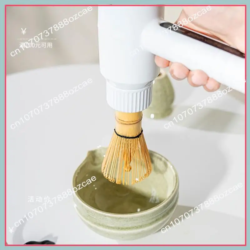 A26P электрический бамбуковый венчик, щетка для матча, регулируемый инструмент для быстрого взбивания, инструменты для домашнего изготовления чая «сделай сам», зарядка типа C