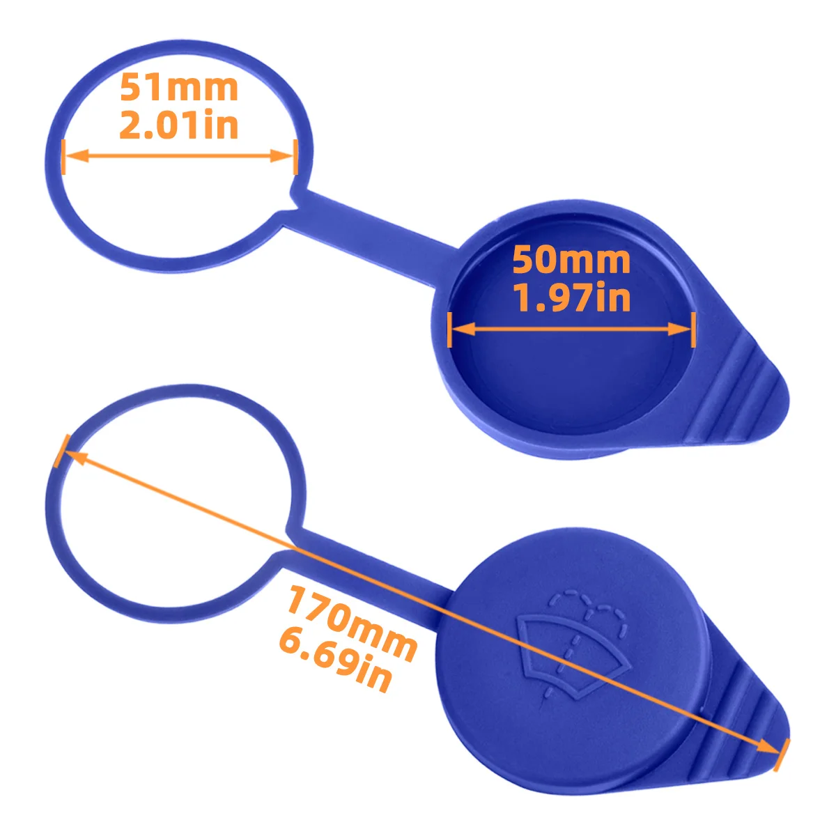 Wasserspeicherkappe für die Windschutzscheibe, passend für Ford Focus MK3 2012-2018 Transit Connect 2018-2020, CP9Z-17A605A, KT1Z17632A, Zubehör – Detail 6