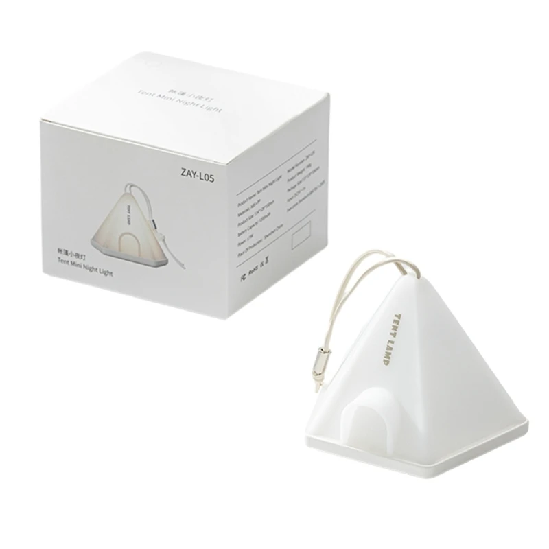 Camping Night Light Decorative Hanging Tent Light Portable Tent Lamp Rechargeable USB Lamp Hanging Tent Light Outdoor