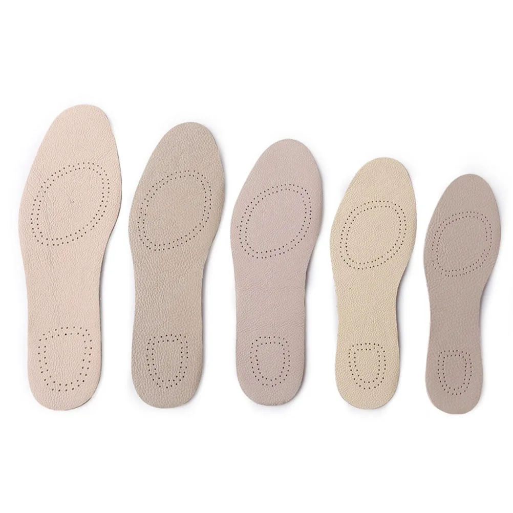 

Refreshing Full Cushion of Cowhide Insole Feet Boot Insoles Men Sports Shoe Pads