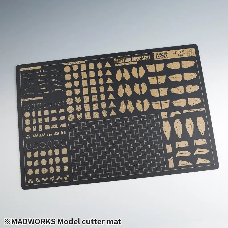 

Model Specific Cutting Pad A3 Engraved Line Design Pattern MH-04 MAD Model Accessories