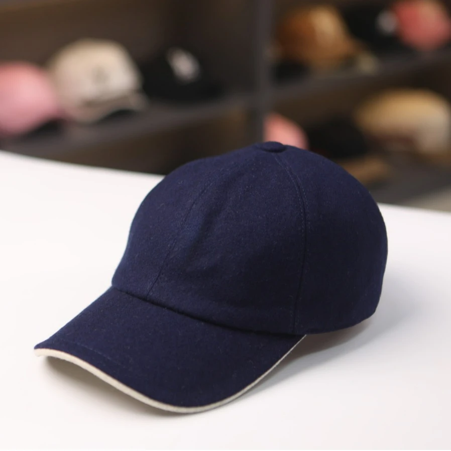 Fashion L p Wool Baseball Hat Autumn and Winter Letter Cap Breathable Luxury Couple Visors Hats for Men and Women