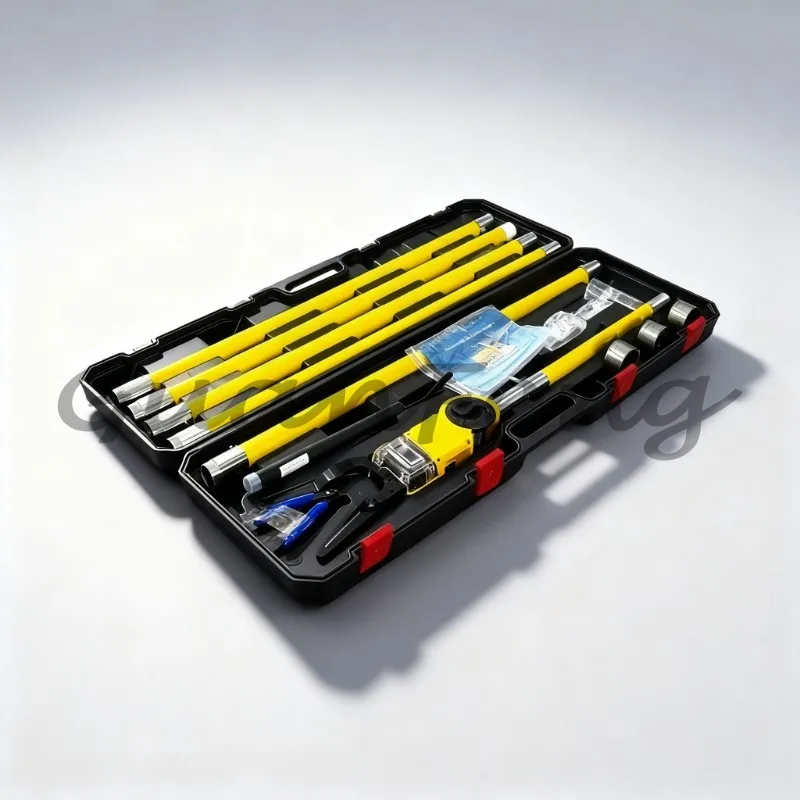 Optical fiber attachment efficient management tool automatic intelligent cable strapping machine