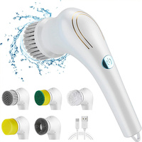 Multifunctional Handheld Wireless Electric Cleaning Brush 800mAh USB Charging Cleaning Machine For Bathroom Kitchen Dishwashing