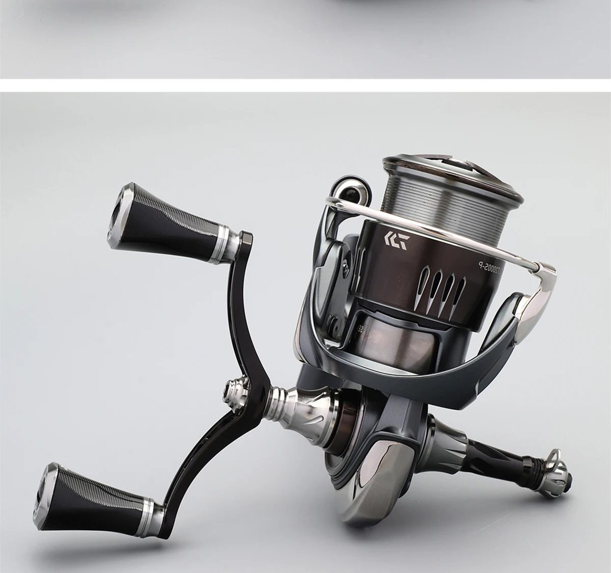 Verstellbare Doppelhebelarme für Spinnrollen – Achsabstand 80/98 mm, Knopfdurchmesser 20 mm | Passend für Daiwa & Shimano Rollen-Modifizierungsteile – Detail 17