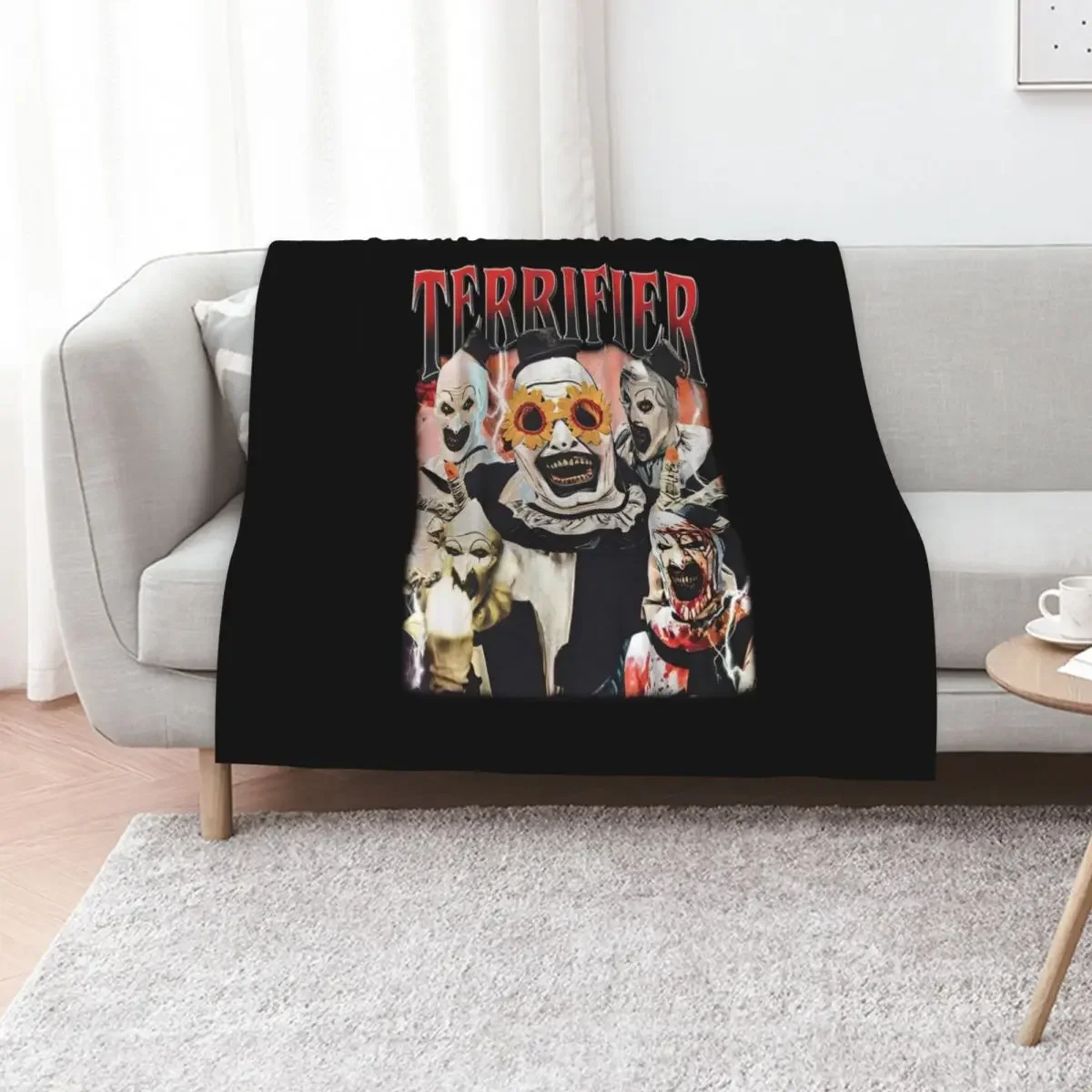 

Limited Terrifer Vintage T-Shirt Throw Blanket Hair Giant Sofa For Baby Sofa Quilt Blankets