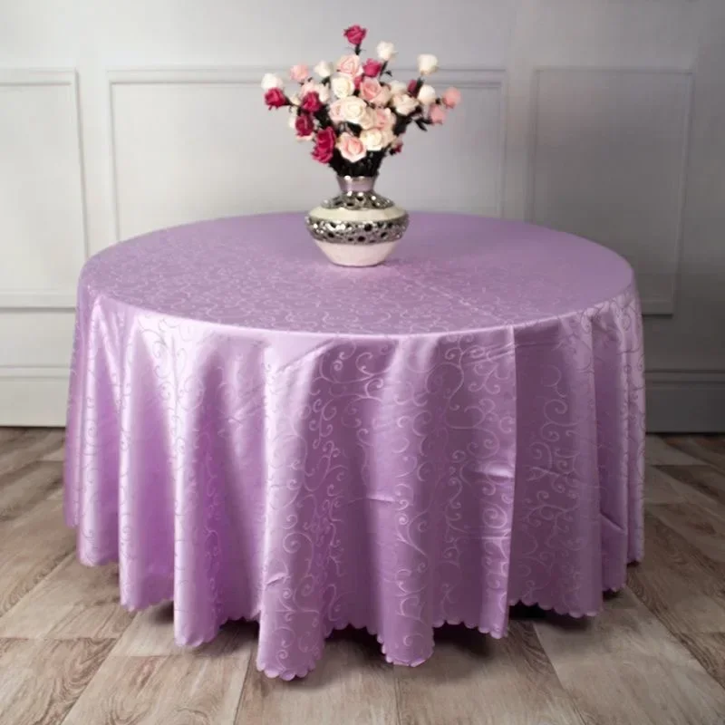 

Hotel tablecloth Round table Square table Wedding round table tableclothYar3414