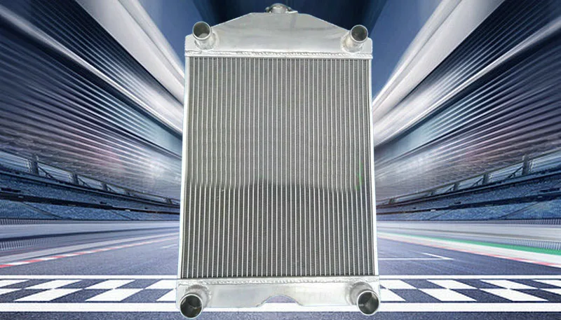 Fit Ford 2N/8N/9N tractor w/flathead V8 engine aluminum radiator
