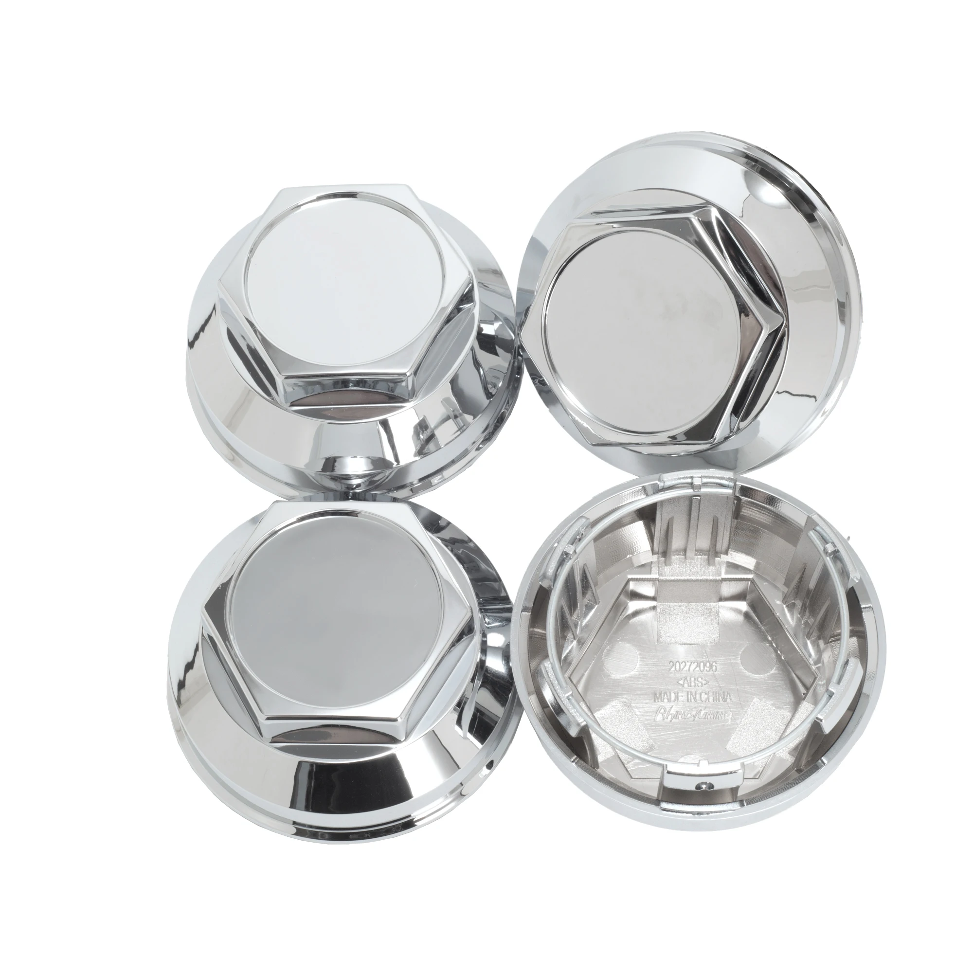 CFPerformance 1/4 Stück 79,7 mm (3,14") Außendurchmesser 66,1 mm (2,6") Innendurchmesser Zentralkappe für Felgen passend für American Racing 5 Lug Snap In VNT70R VNT71R 898005 – Detail 8