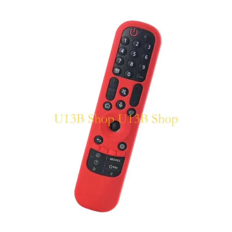 U13B Flexible Remotes Control Cover Glow In Dark Environment Scratch Resistant Smooth Texture
