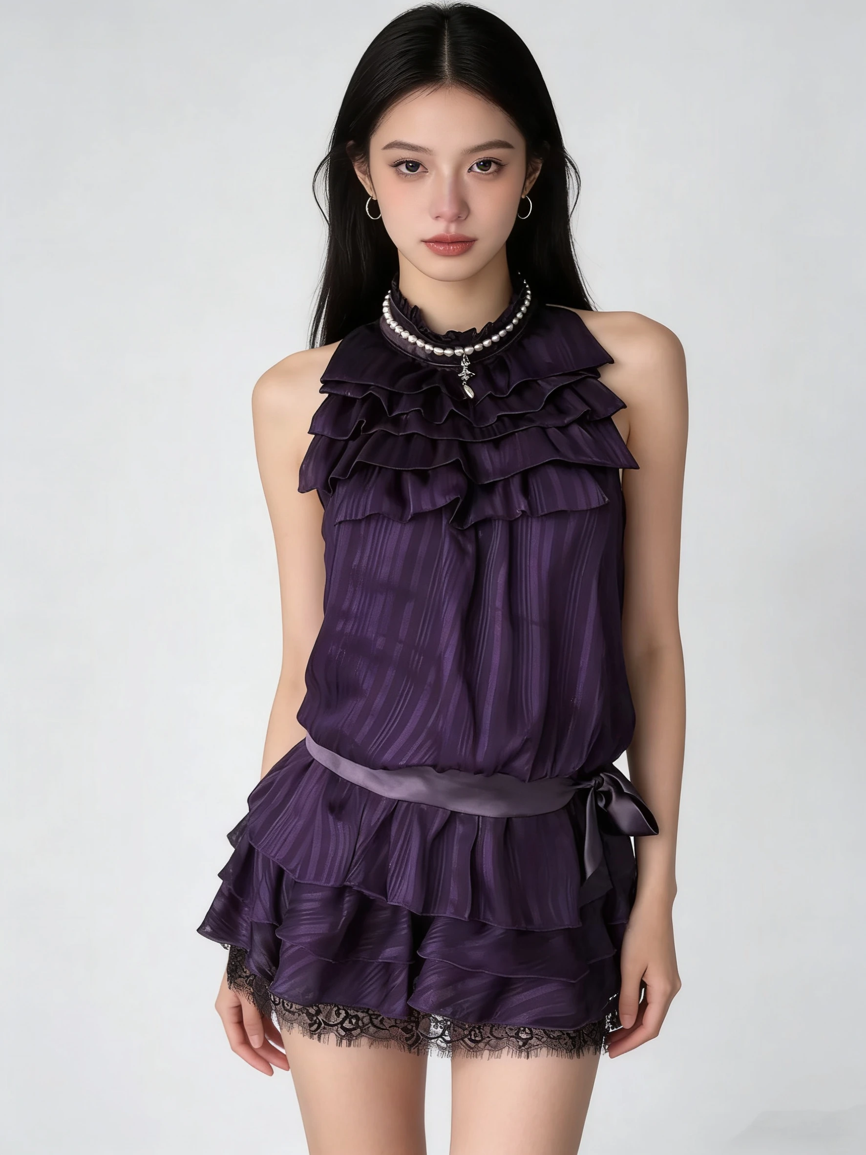 Y2k Harajuku Vintage Sweet Slim 2 Piece Skirt Sets Elegant Solid Camis + Cake Mini Skirts 2000s Kawaii Japan Style Summer Suits