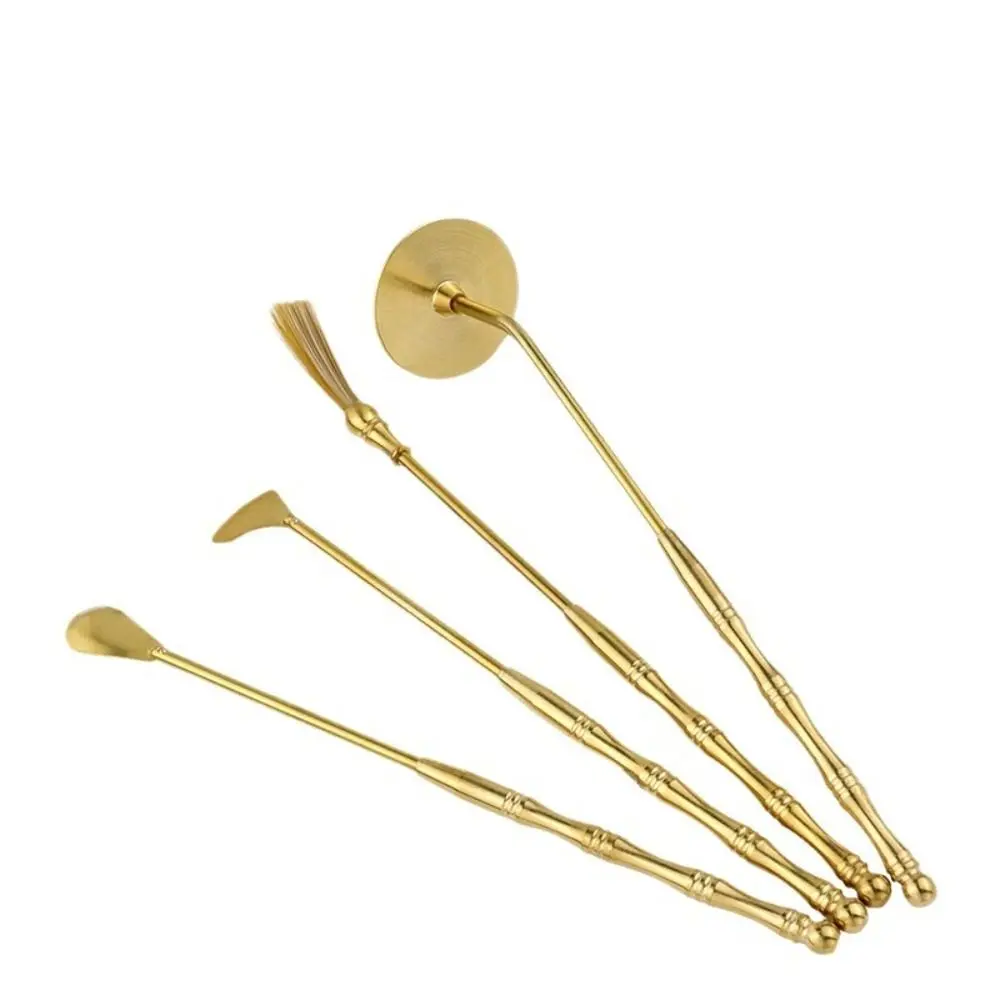 NEW Brass Brass Incense Tools DIY Household Extension Accessories Incense Spoon Gold Incense Burner Tool